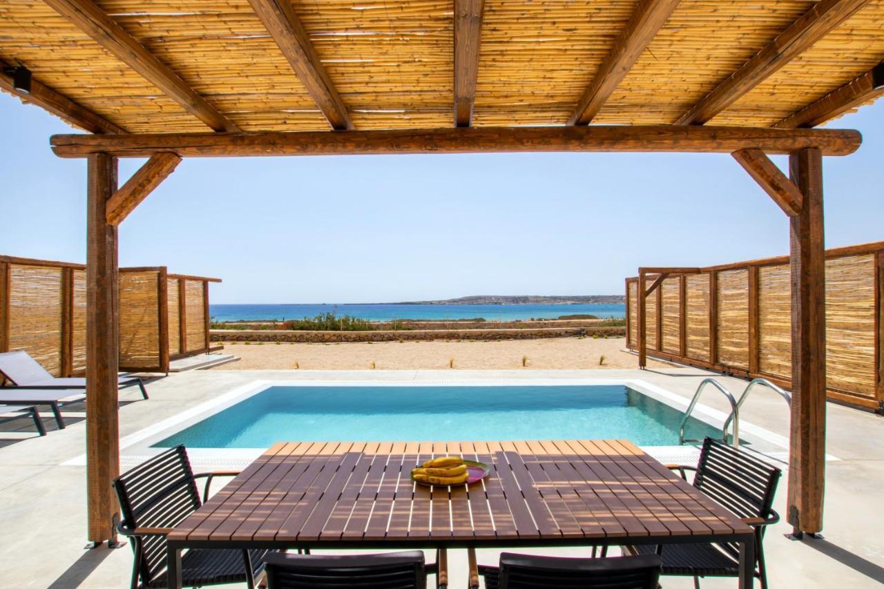 Cato Agro 3, Seafront Villa With Private Pool Afiartis Dış mekan fotoğraf