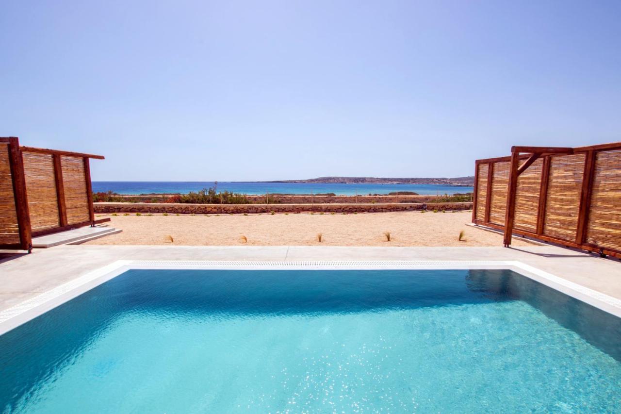 Cato Agro 3, Seafront Villa With Private Pool Afiartis Dış mekan fotoğraf